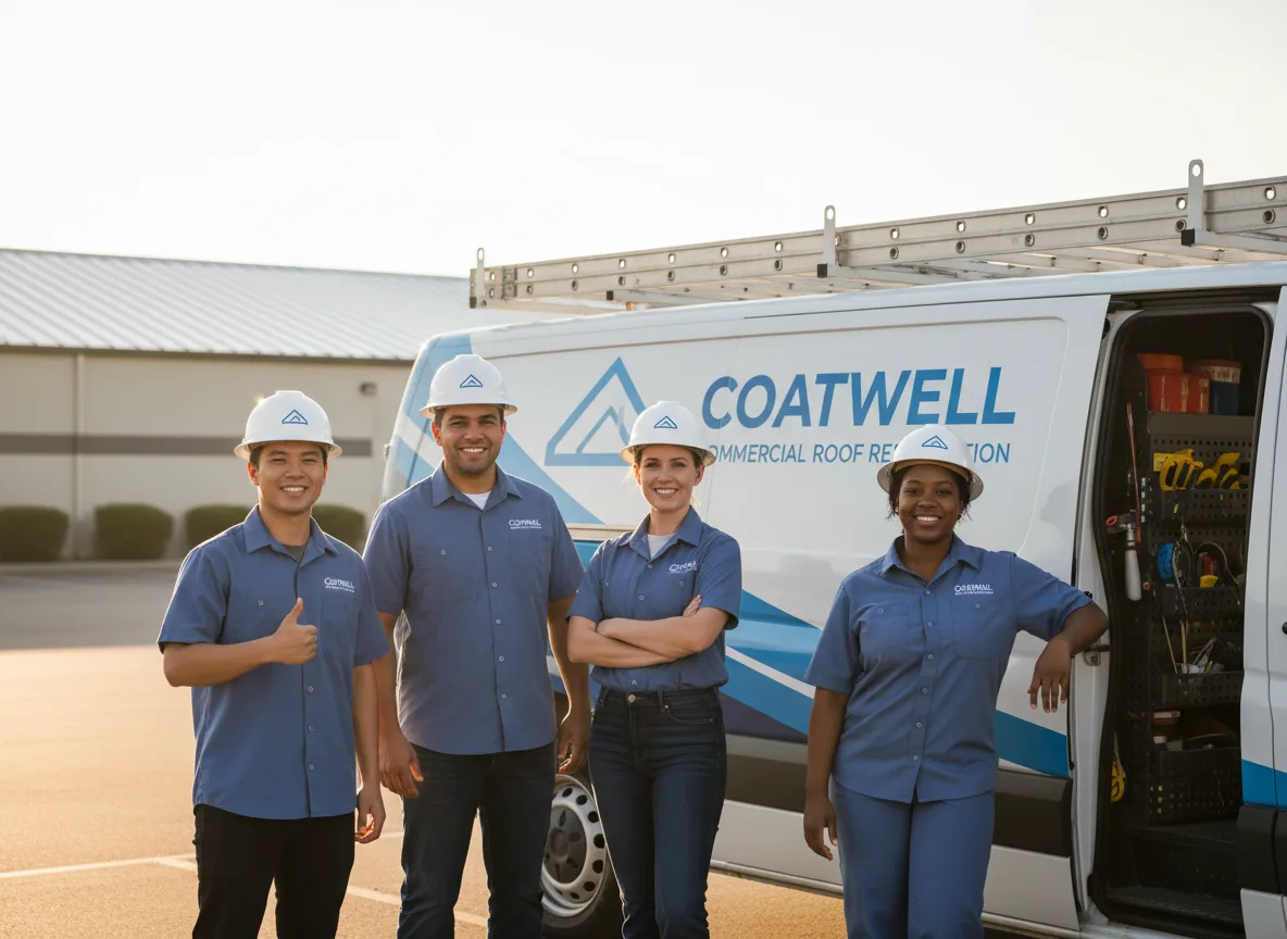 Commercial roof coating company in Caroleen, NC